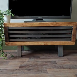 Tv stand with side tables outlet