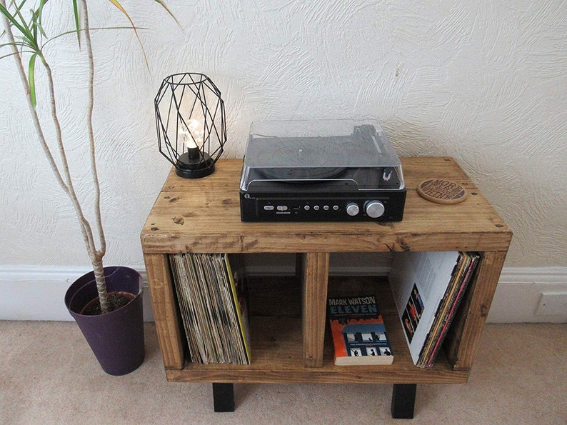turntable stand with record storage turntable stand with record storage