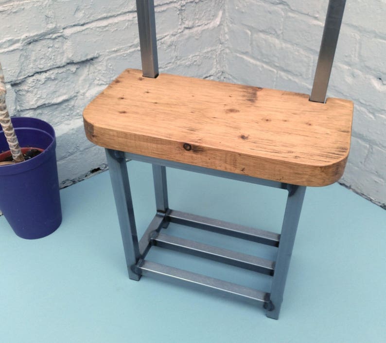 Coat Stand Narrow Hallway Bijou Coat Rack With Seat and Shoe Etsy UK