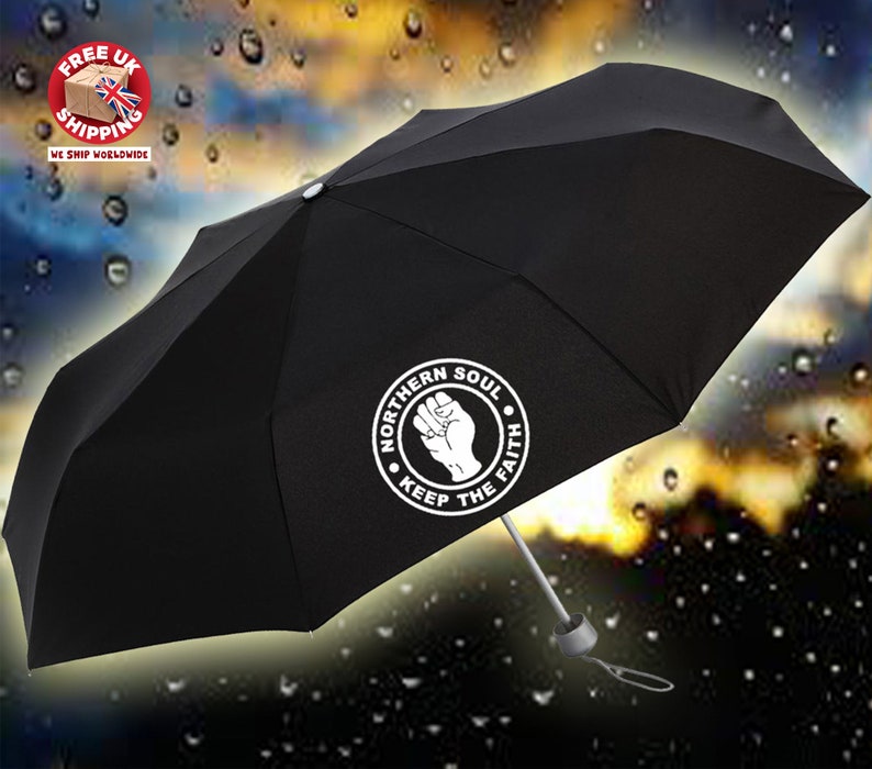 Northern Soul Logo Umbrella