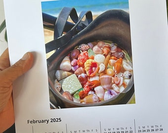 Calendrier de bureau 2025 Une fille aime la mer