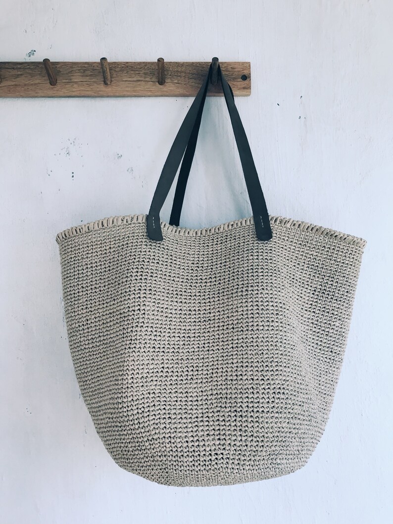 CROCHET PATTERN Crochet Tote Pattern Raffia Bag Pattern Etsy