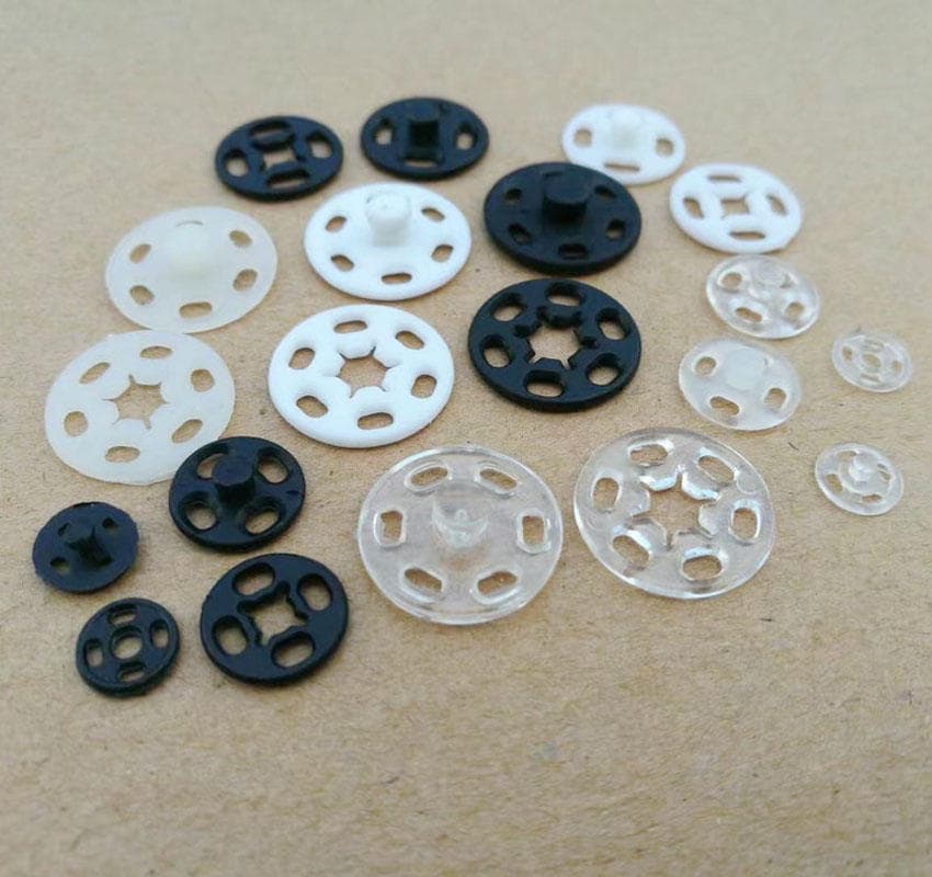KAM Resin Plastic Round Press Studs Snap Fasteners Invisible Etsy