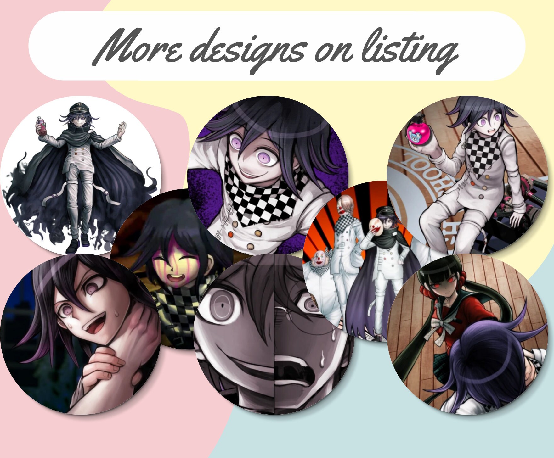 Kokichi Ouma | Pinback Buttons