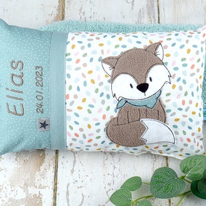 Biggis Design Fox Name Pillow - for girls and boys