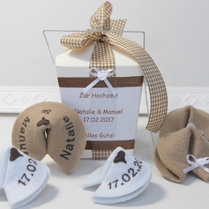 Fortune cookies for special moments Felt fortune cookies,money gift,gift,decoration,wedding,Ztate