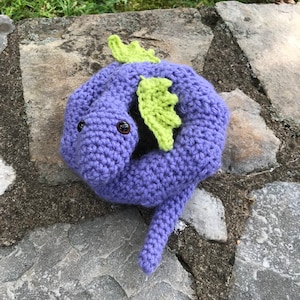 Coiled Winged Snake