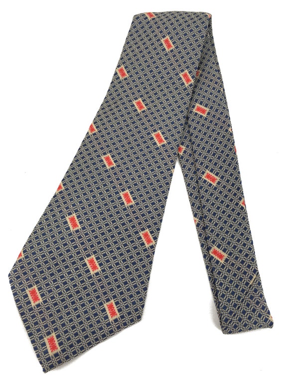 Louis Vuitton classic check monogram tie