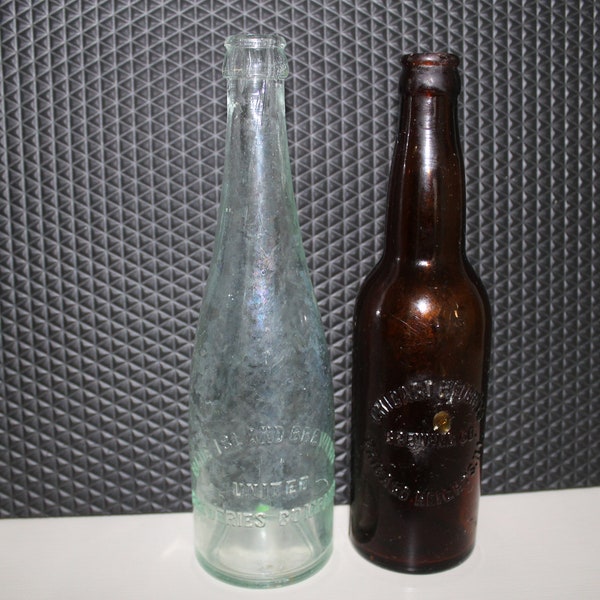 Old Beer Bottle Etsy