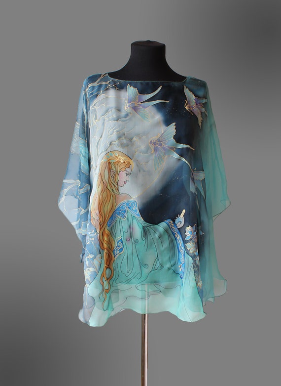 silk evening cover ups