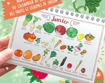 Calendrier perpétuel des fruits et légumes de saison