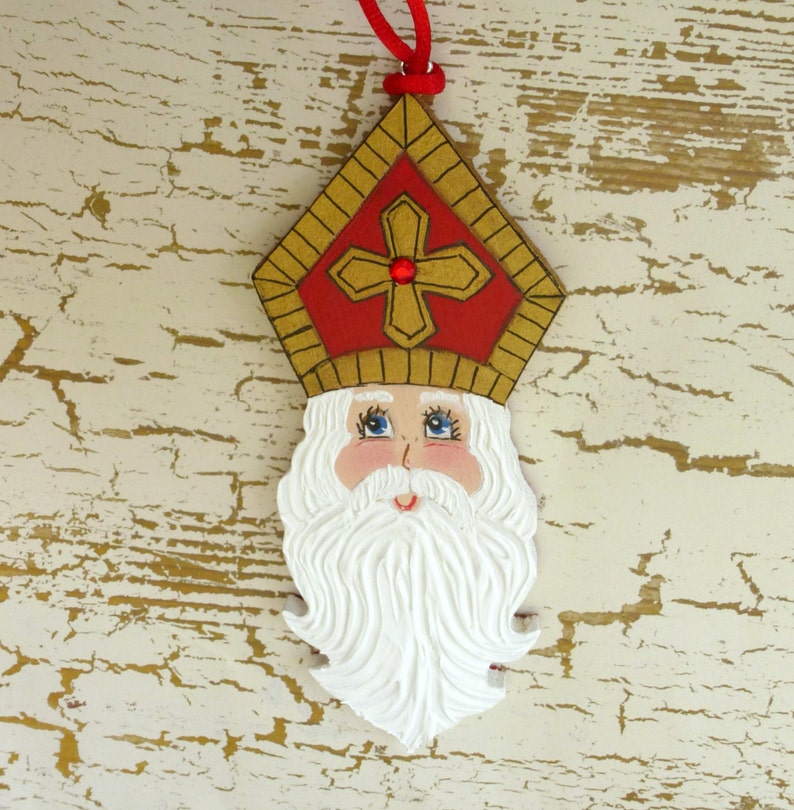 Sinterklaas Netherlands Santa Claus Dutch Christmas Ornament | Etsy