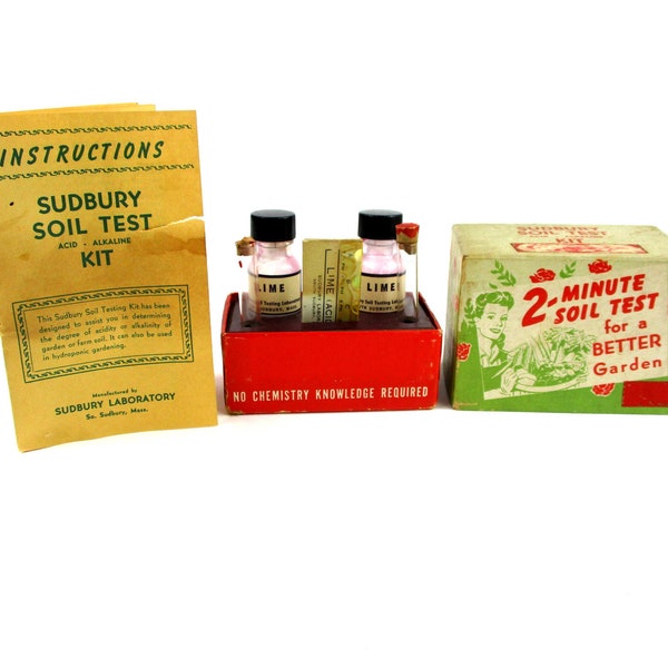 Sudbury "soil Test Kit" Etsy
