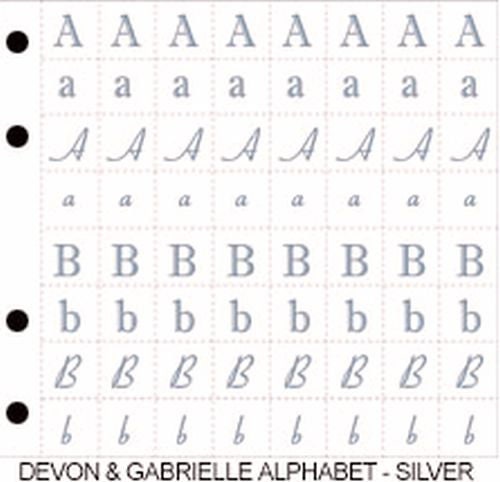 New Royal Langnickel ALPHABET Book Rub-ons 14 Pages 896 LETTERS ...