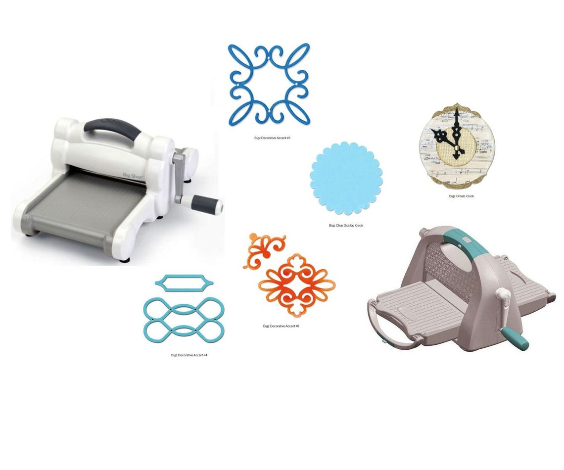 New SIZZIX Large DIE Cutters Originals BIGZ Steel Rule Dies Etsy