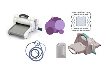 SALE! New Quickutz DIE SETS 3-6 Die Cutters Per Set For Sizzix Evolution Cuttlebug by We R Memory Keepers Metal Nesting Shape Dies