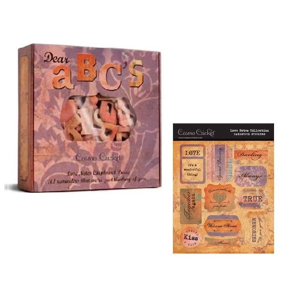 Chipboard Letters Etsy