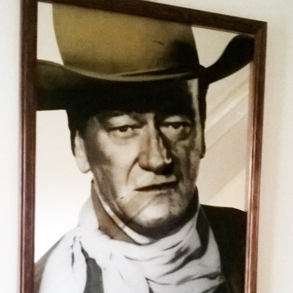 1970s John Wayne mirror