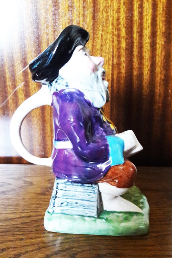 Melba Ware Tale Teller Toby Jug 7 1 4 Tall Etsy