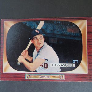 Cartes à collectionner des White Sox de Chicago, Bowman Baseball #173, Al « Chico » Carrasquel, 1955