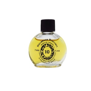 Vintage Hallbrook #10 Mini Perfume: Collectible Travel Size Fragrance