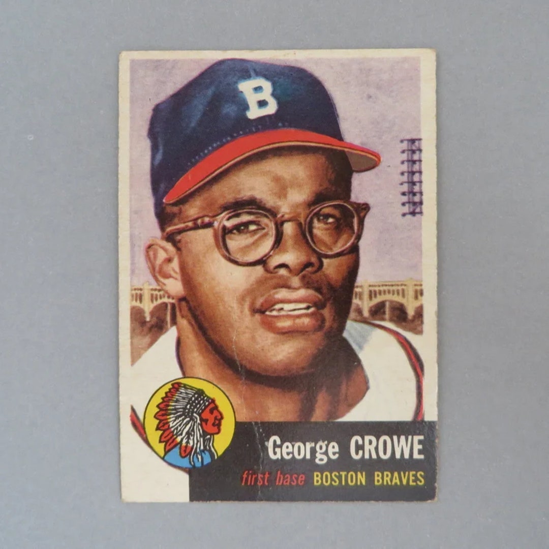 Boston Braves Baseball Card Crowe 1953 TOPPS 3 G Etsy UK