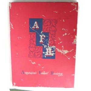 Vintage Garter Stockings America&#39;s Finest Hosiery 3 Pair Nylon Micro Stretch Seamless Stockings