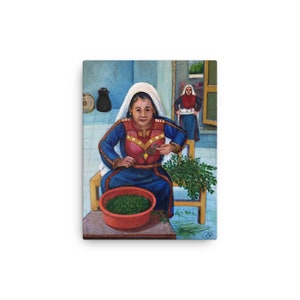 Cleaning Mlokehea/ Canvas print