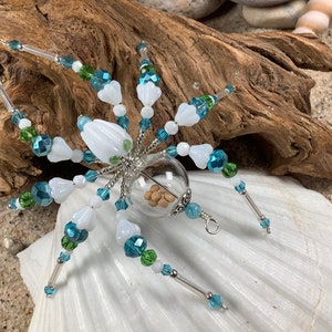 Kitchen Witch Spider Ornament: Mustard Seed Good Luck Charm