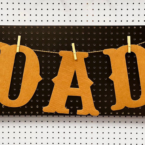 Recycled Cardboard DAD Banner