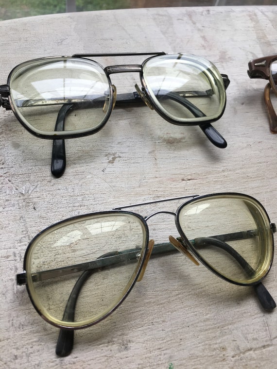 Collection of Vintage Eye Glasses, 1950s, Horn Ri… - image 3