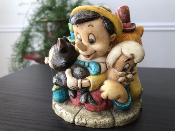 Rare Disney Jubilee Pinocchio Limited Edition Only 500 Made Harmony Kingdom Jiminy Crickett Monstro Figaro Honest John