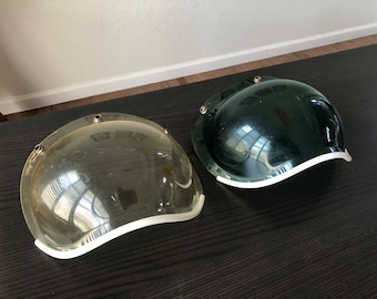 3 snap on face shields for motorcycle helmets Universal 3-Snap Flip Up Visor Shield Lens Retro Open Helmet (Clear) : Automotive Helmet Shield Universal Flip up Helmet Adapter