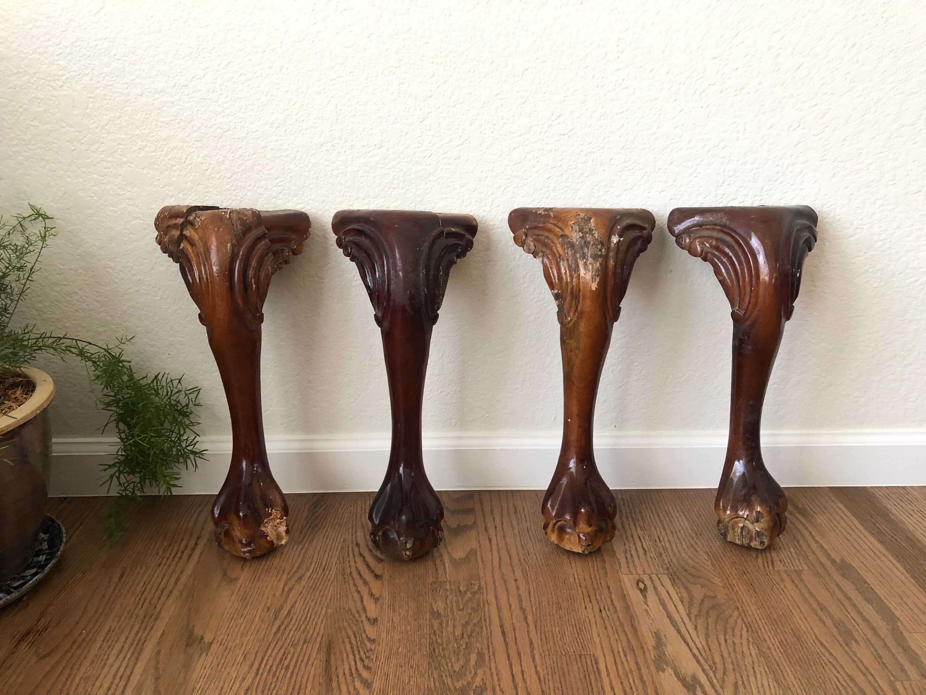 Claw foot furniture legs discount
