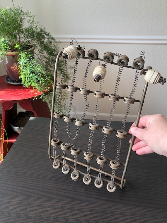 Vintage Old Coils from Electric Dryer Steampunk Heating Element Retrofuturism NeoVictorian Gaslamp Fantasy Artwork SciFi
