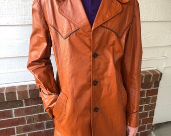 Men's PU Faux Leather Zip-Up Motor Varsity Bomber Jacket