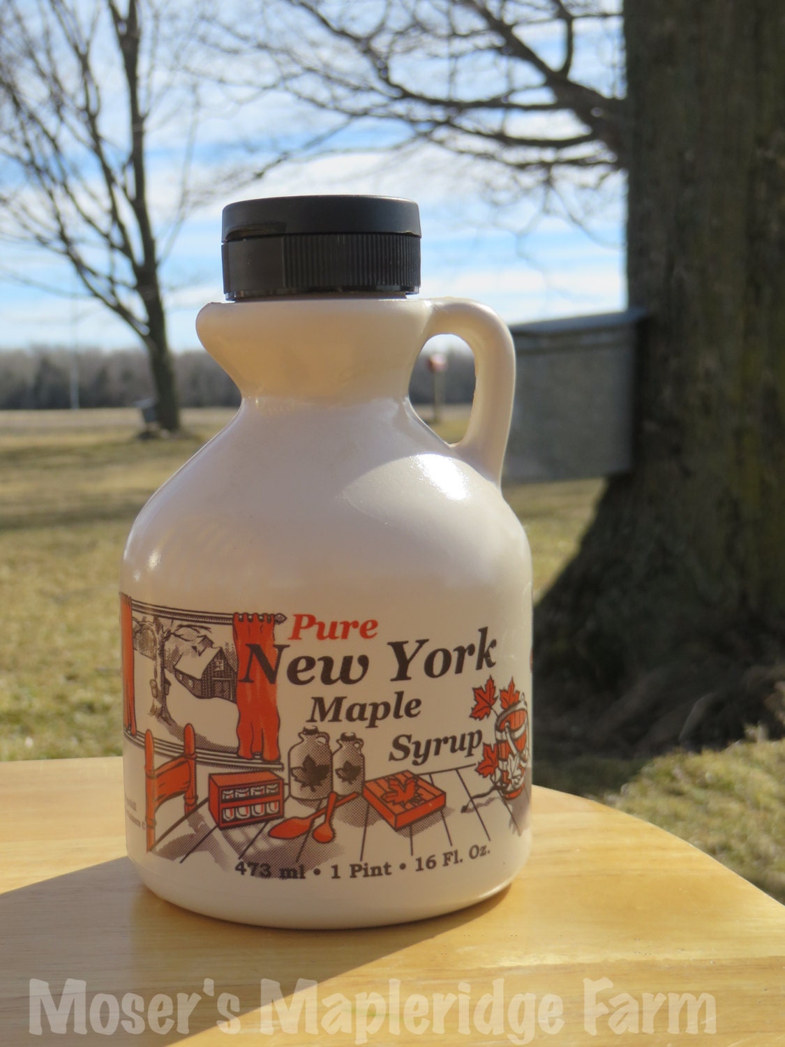 Pure Maple Syrup, New York Maple Syrup, Pint Maple, Syrup, Maple Syrup