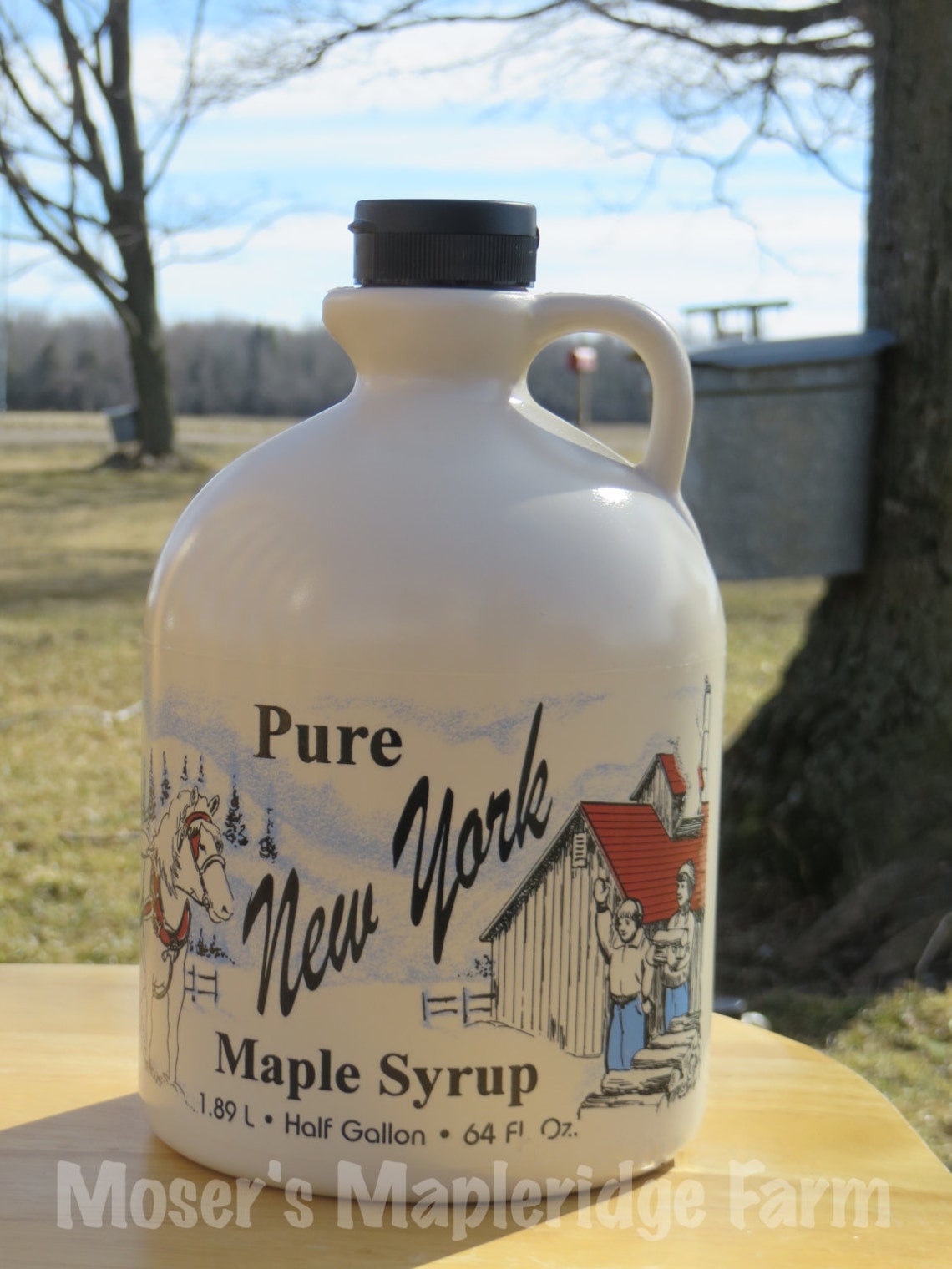 Pure Maple Syrup, New York Maple Syrup, Half Gallon Syrup, Maple Syrup