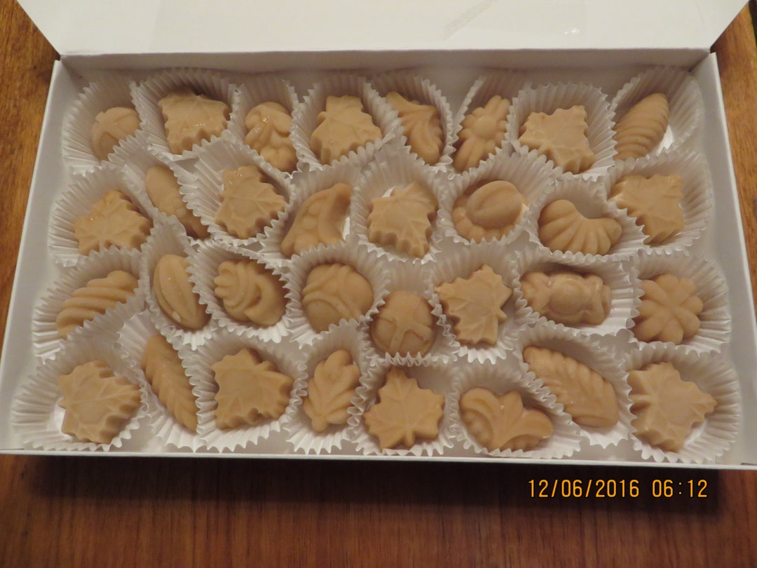 Maple Sugarcakes, 1/2 Box, Pure Maple, Sugar Cakes, Maple Candy, Maple
