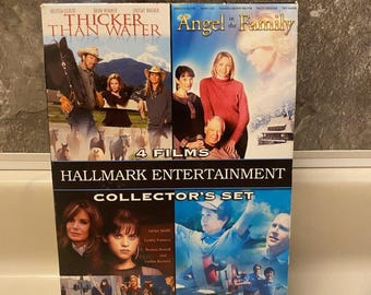 Hallmark Entertainment 4 Film Collector’s DVD Set – Thicker Than Water, Angel in the Family, Ordinary Miracles, Fielder’s Choice