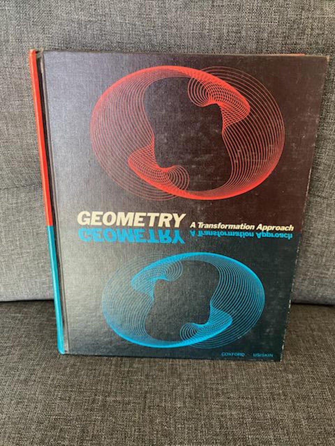 Vintage 1971 Geometry A Transformation Approach Math Textbook | New Math School Book | Rotations ...