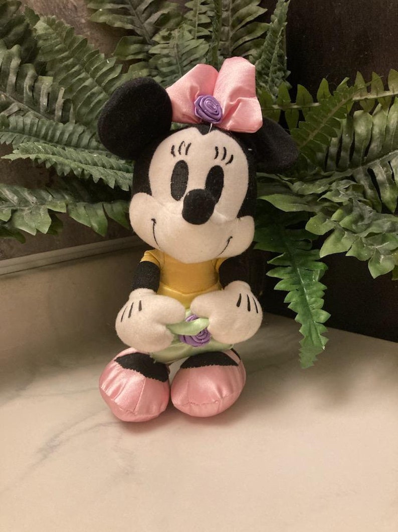 Rare Disney Sega Prize Minnie Mouse Plush image 1