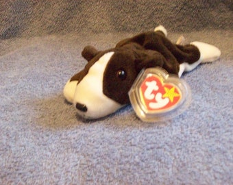 Bruno The Dog Ty Beanie Baby Retired 1998
