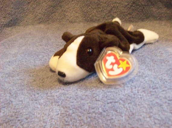 Bruno the Dog Ty Beanie Baby Retired 1998