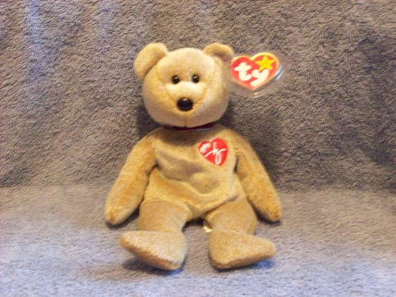 1999 signature bear beanie baby