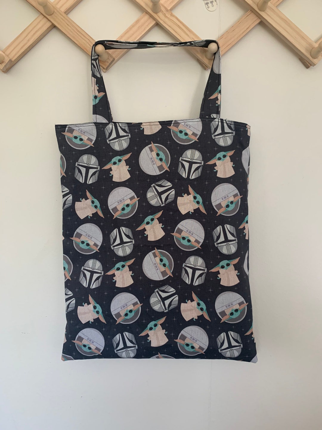 The Mandalorian the Child Baby Yoda Star Wars Inspired Tote Bag - Etsy