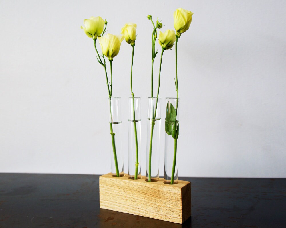 Test Tube Flower Bud Vase Etsy
