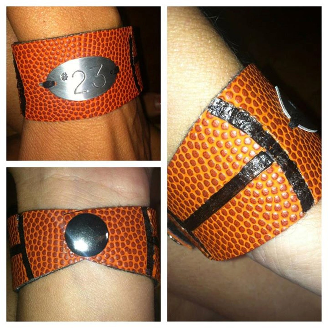 Personalized Basketball Bracelet Etsy