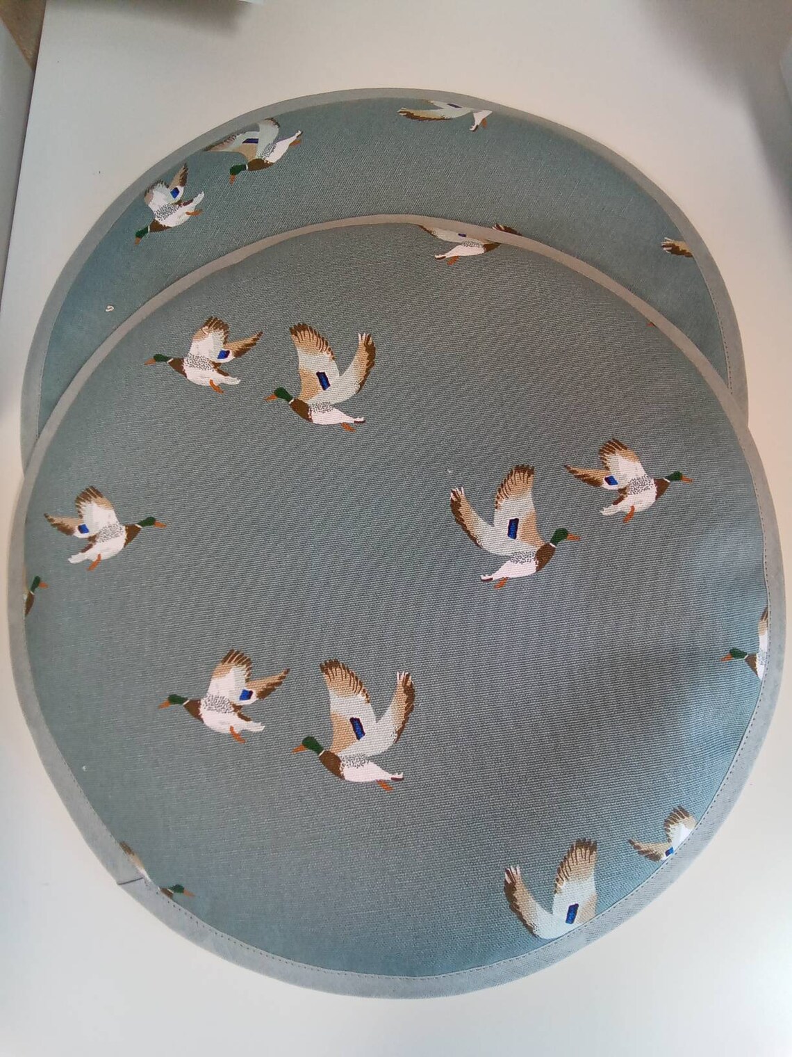 Pair of Aga Hob Covers Sophie Allport Flying Ducks Fabric Etsy