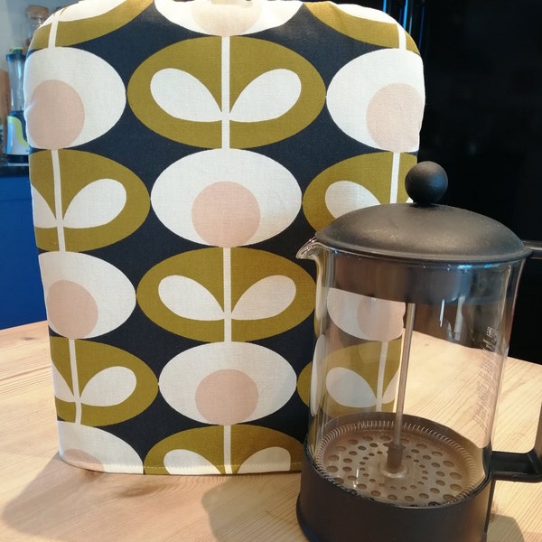 Cafetiere Cosy Orla Kiely Oval Flower Seagrass Large Free P&P